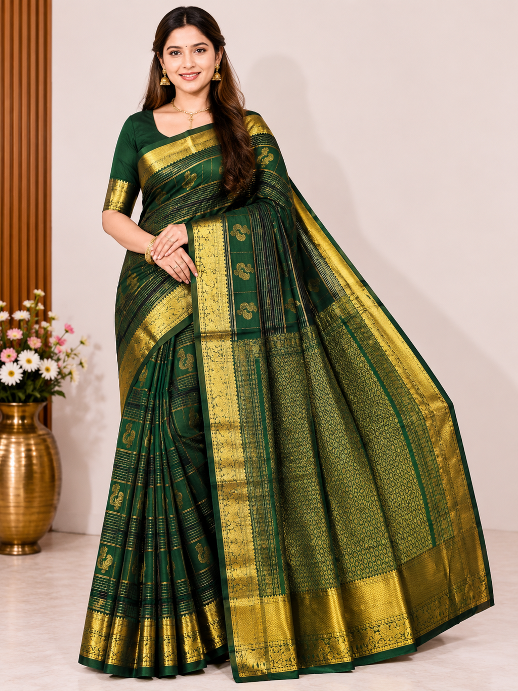 Mangalagiri silk saree