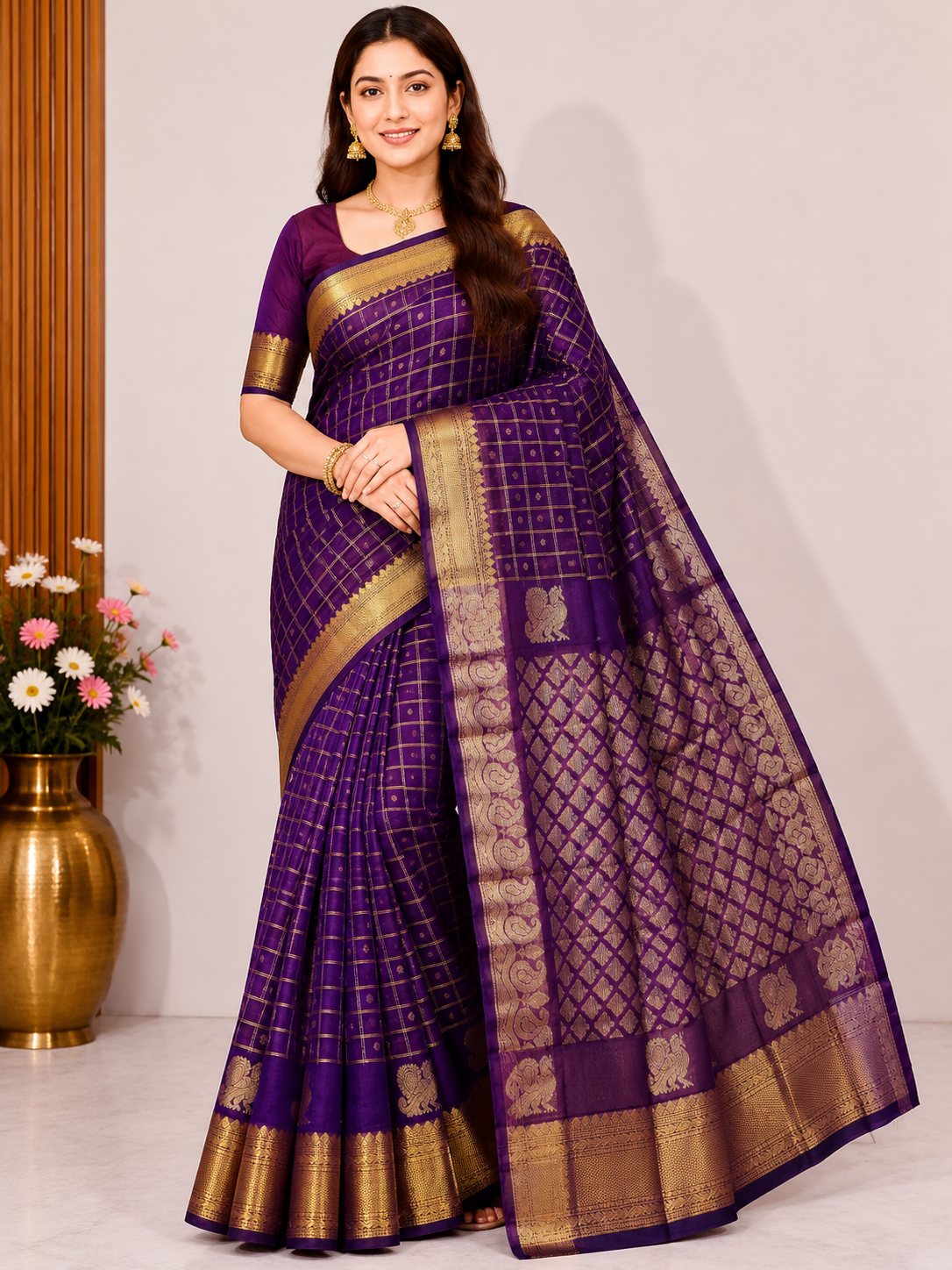 Mangalagiri silk saree
