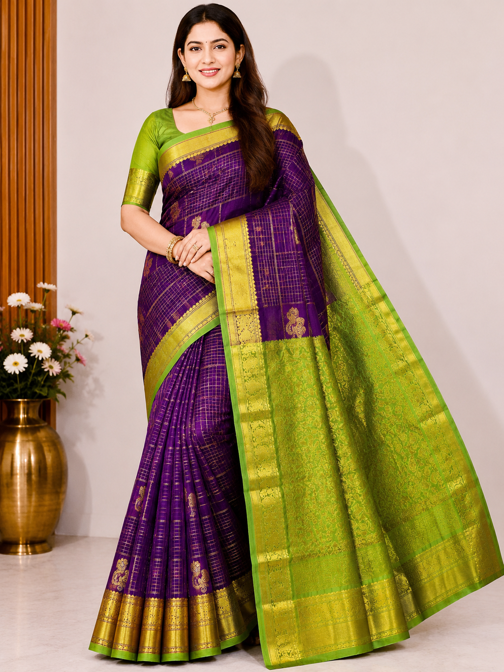 Mangalagiri silk saree