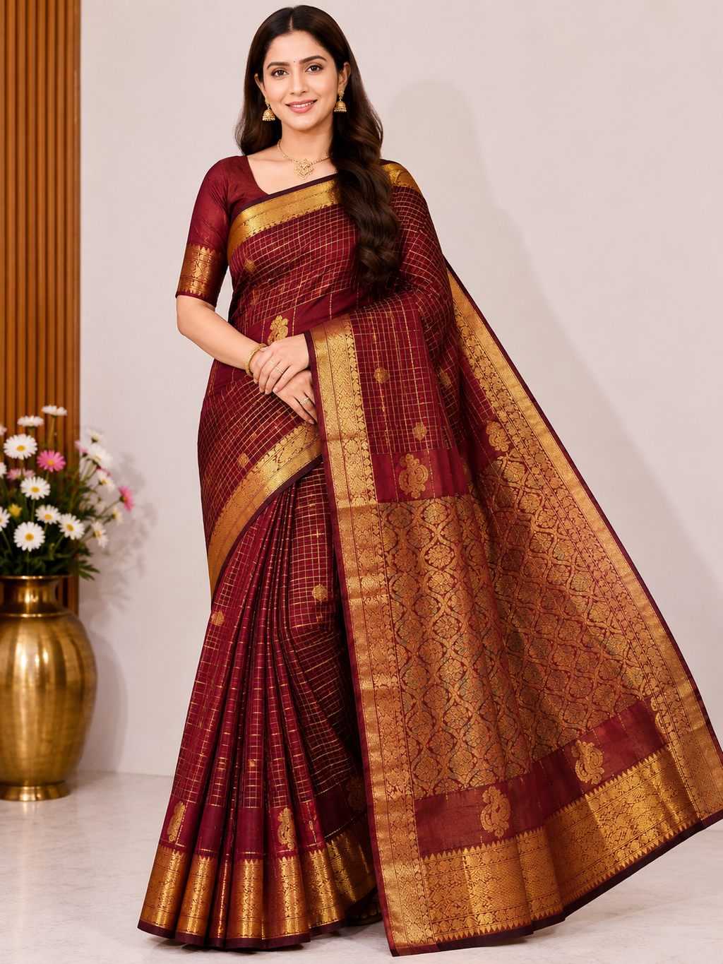 Mangalagiri silk saree