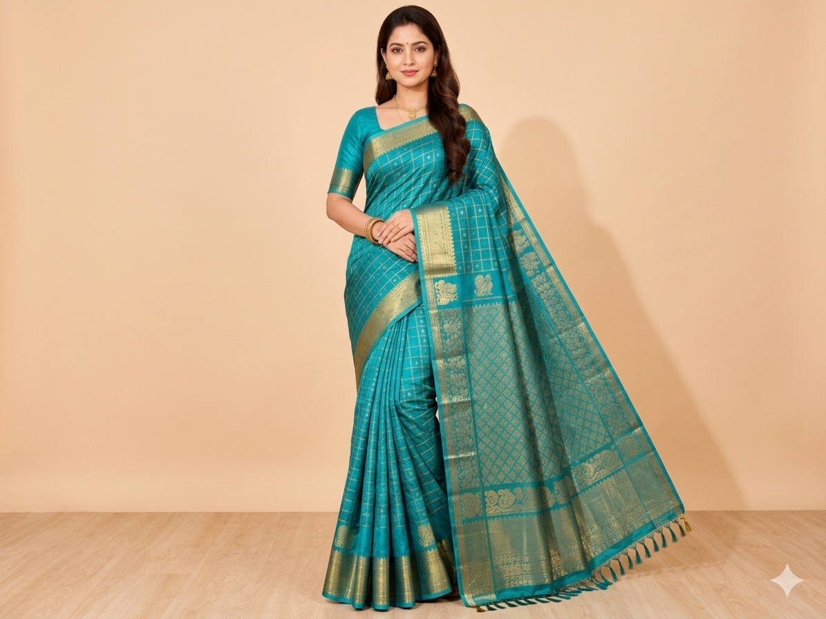 Mangalagiri silk saree