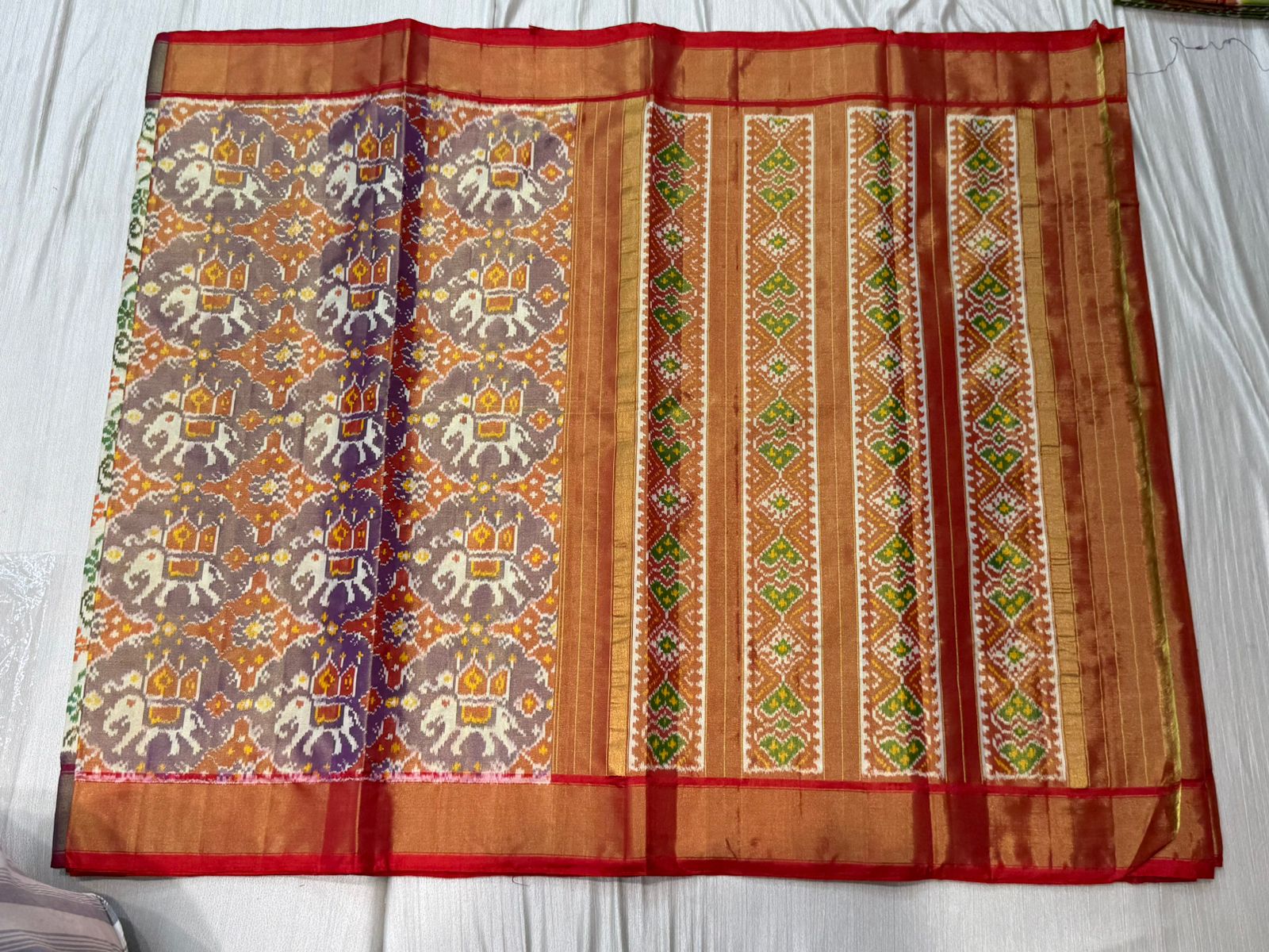 pochampally ikkat patola saree