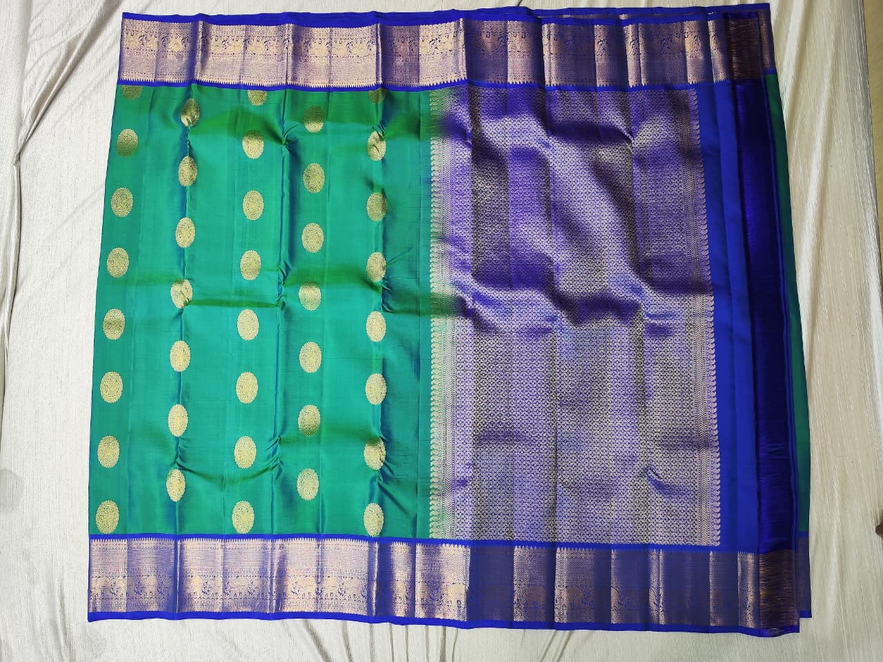 Kanchipuram light weight silk saree