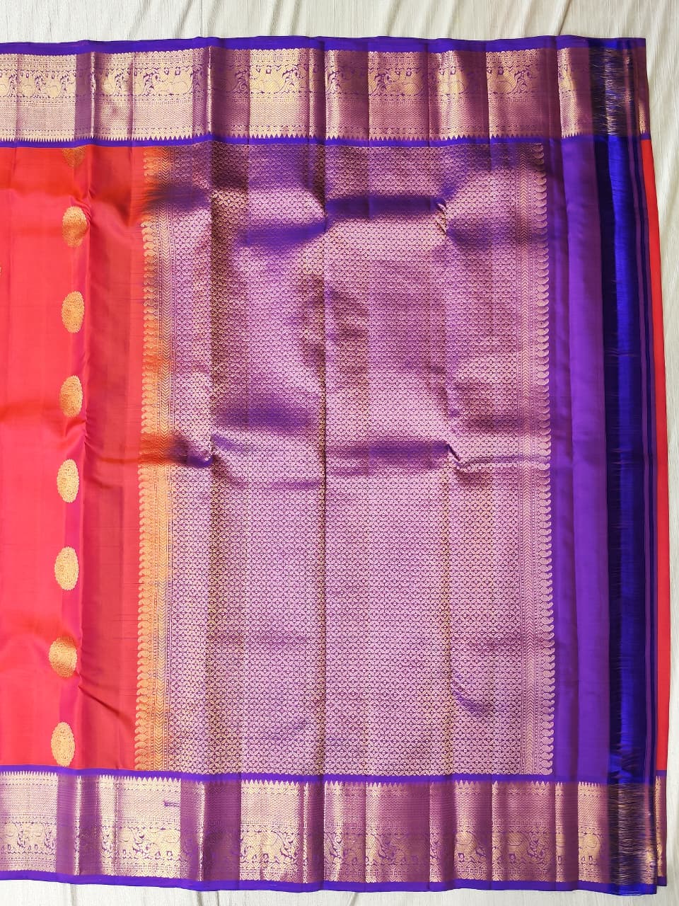 Kanchipuram light weight silk saree