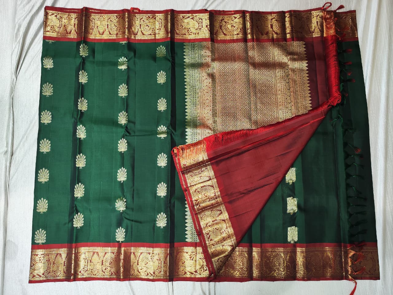 Kanchipuram light weight silk saree