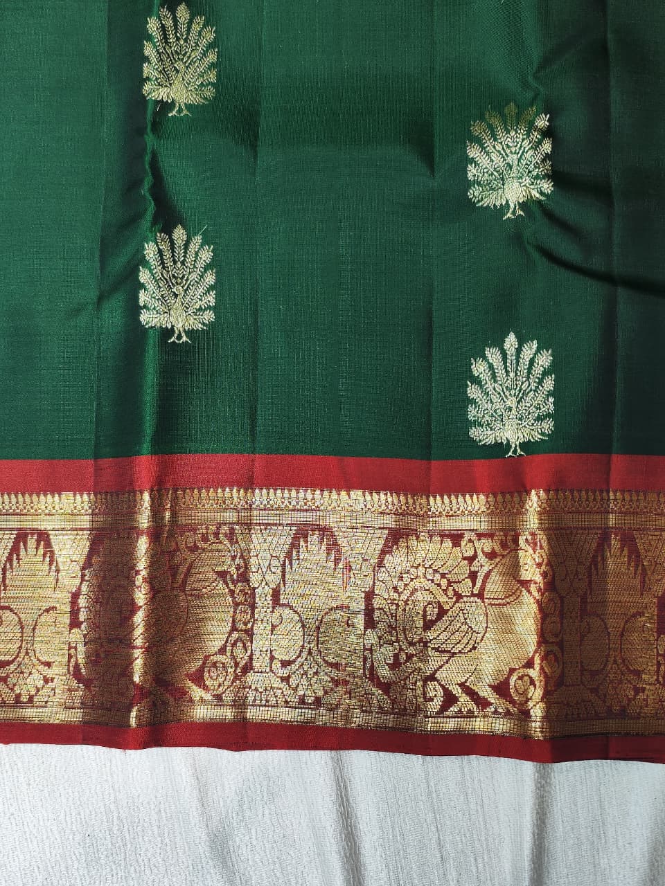 Kanchipuram light weight silk saree