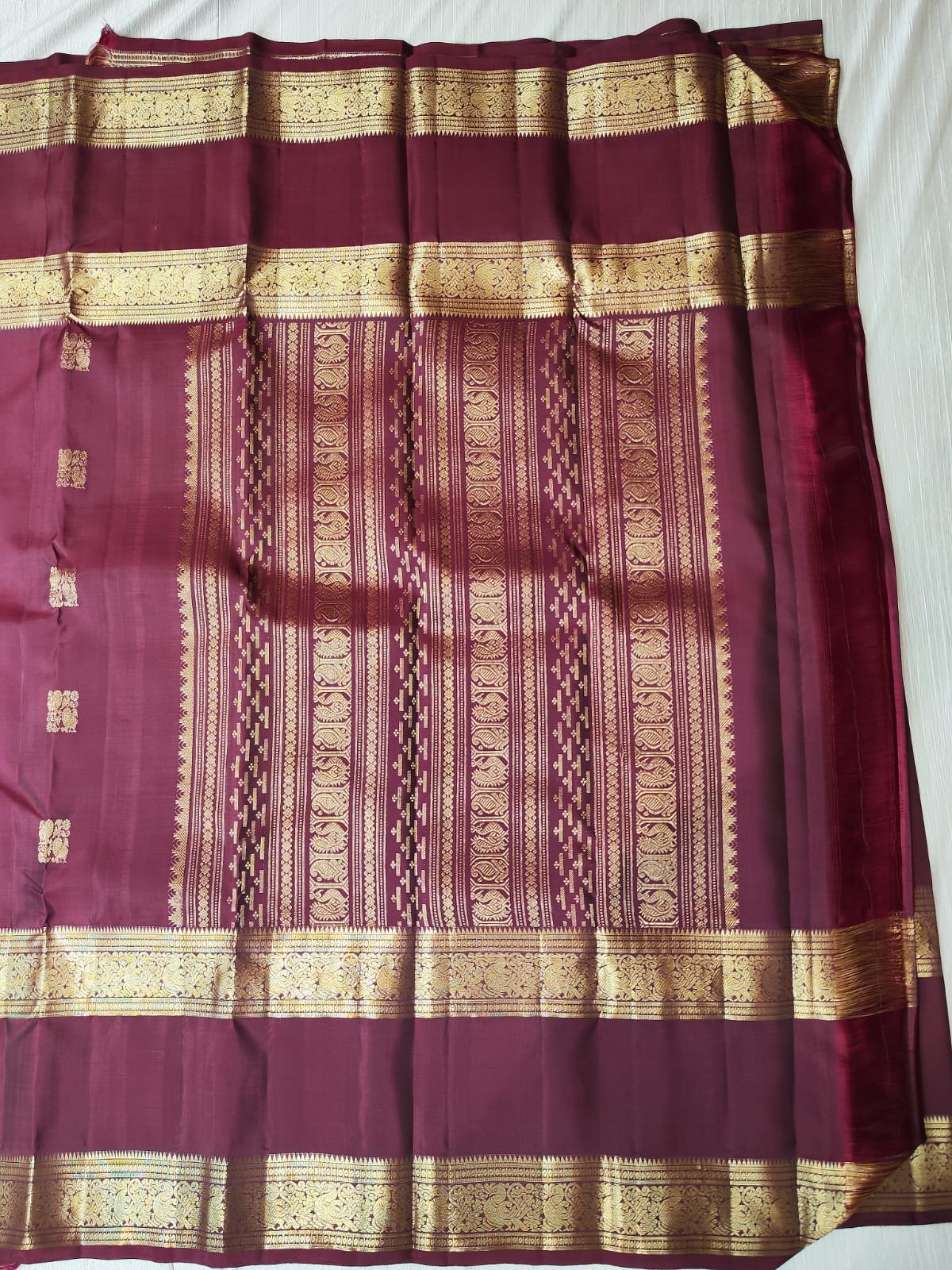 Kanchipuram light weight silk saree