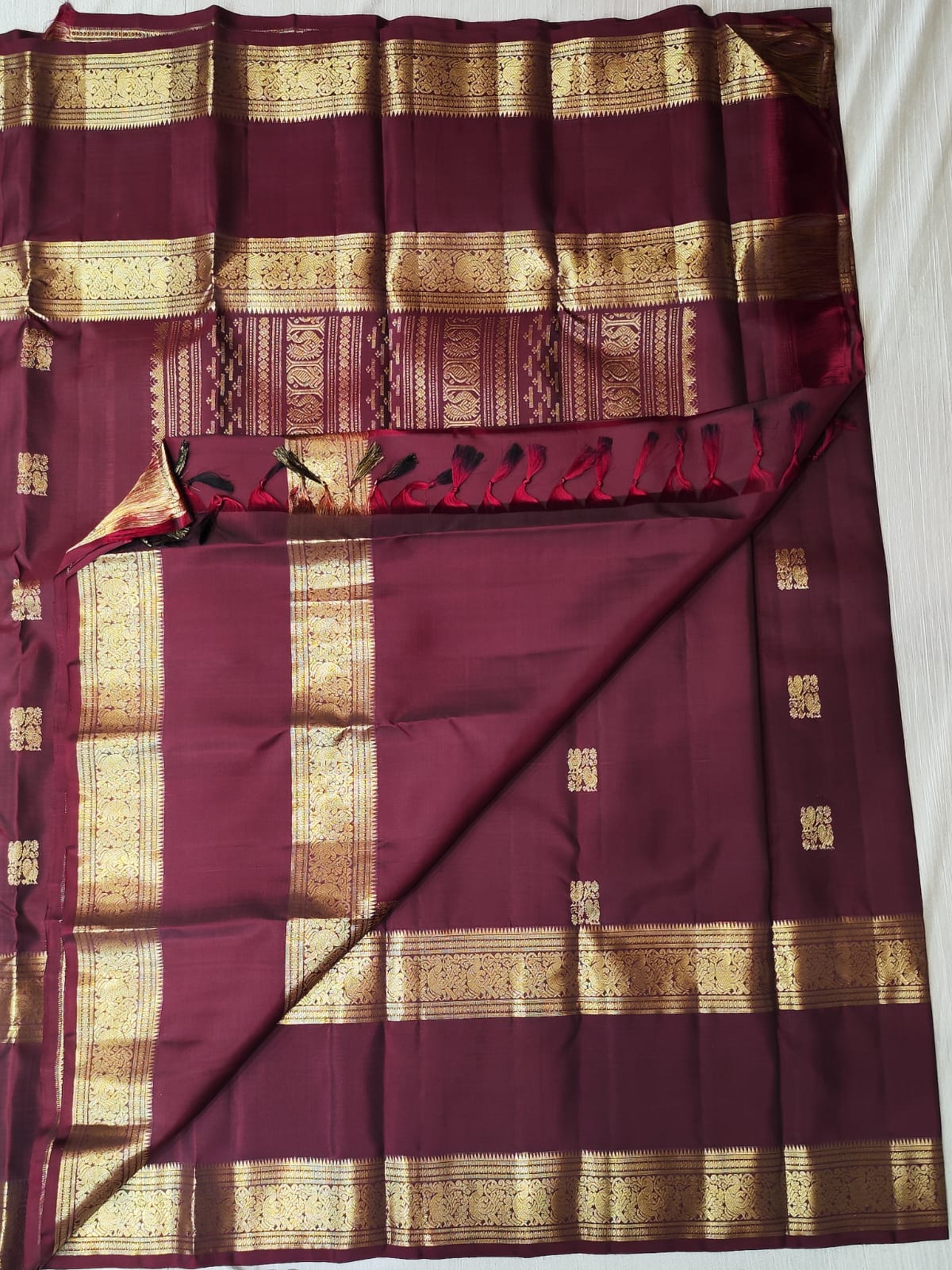 Kanchipuram light weight silk saree