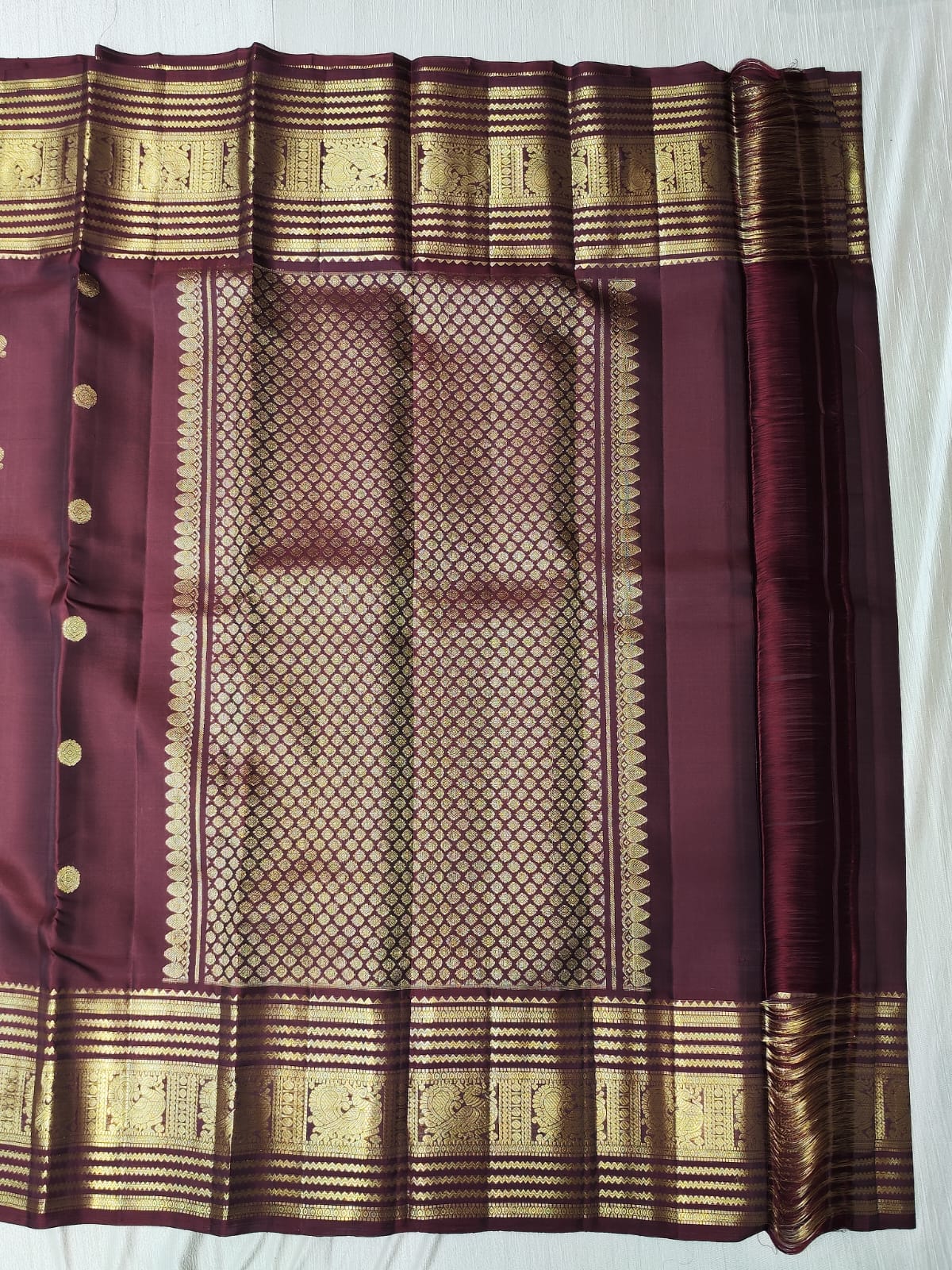 Kanchipuram silk saree