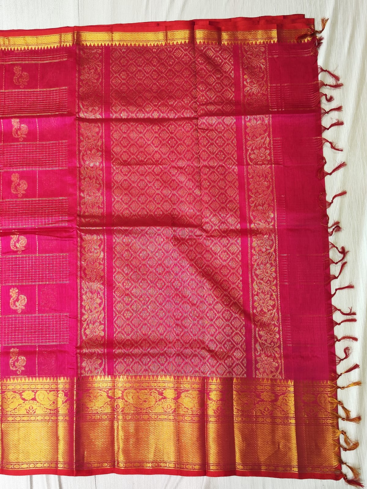 Mangalagiri silk saree