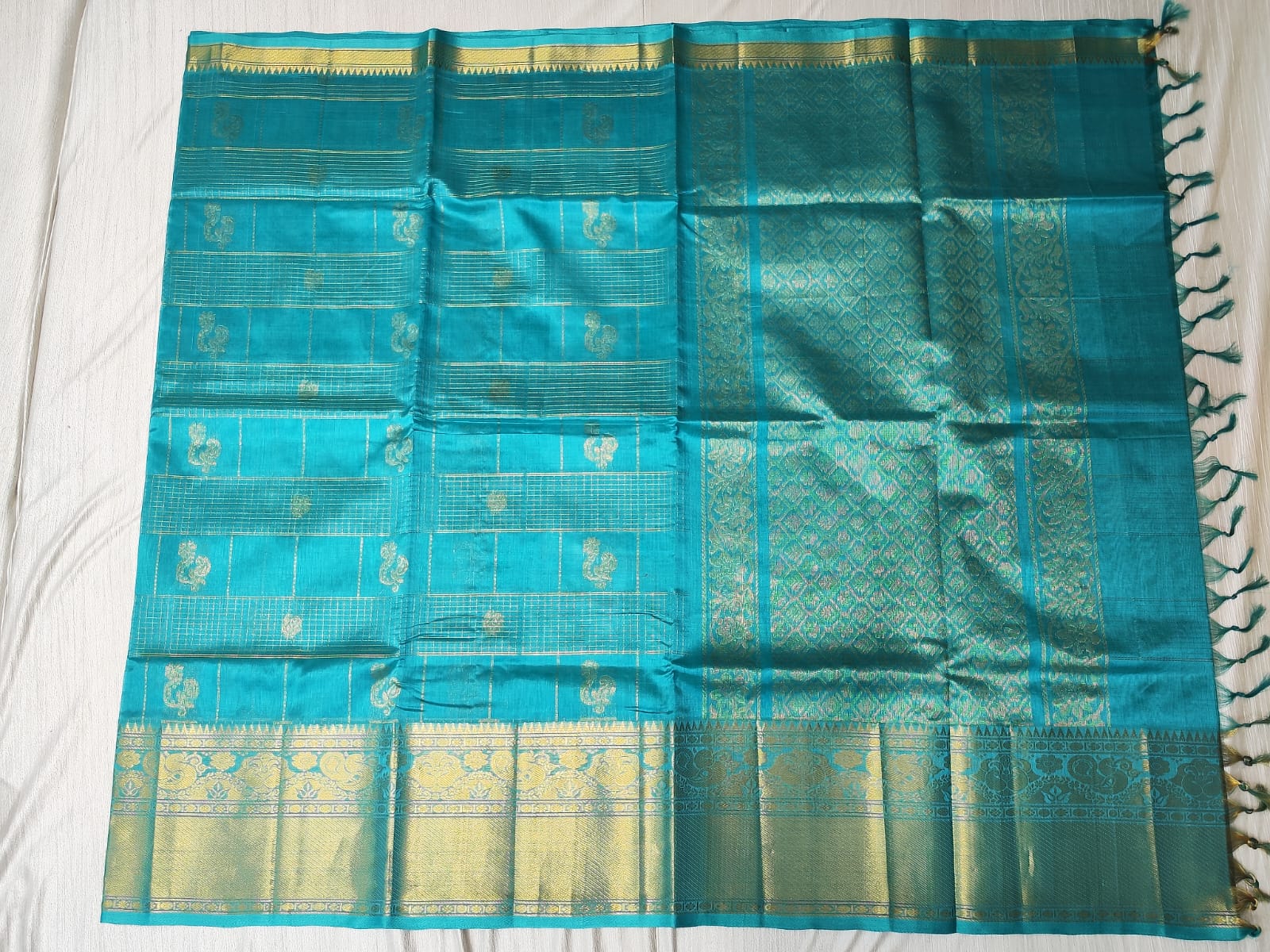 Mangalagiri silk saree