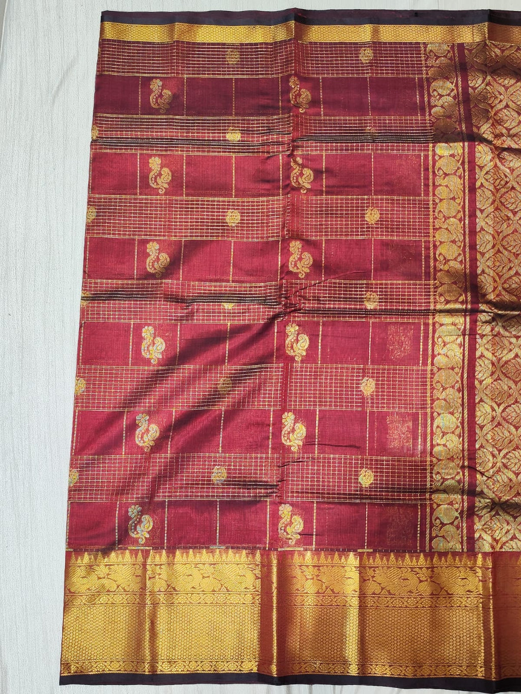 Mangalagiri silk saree