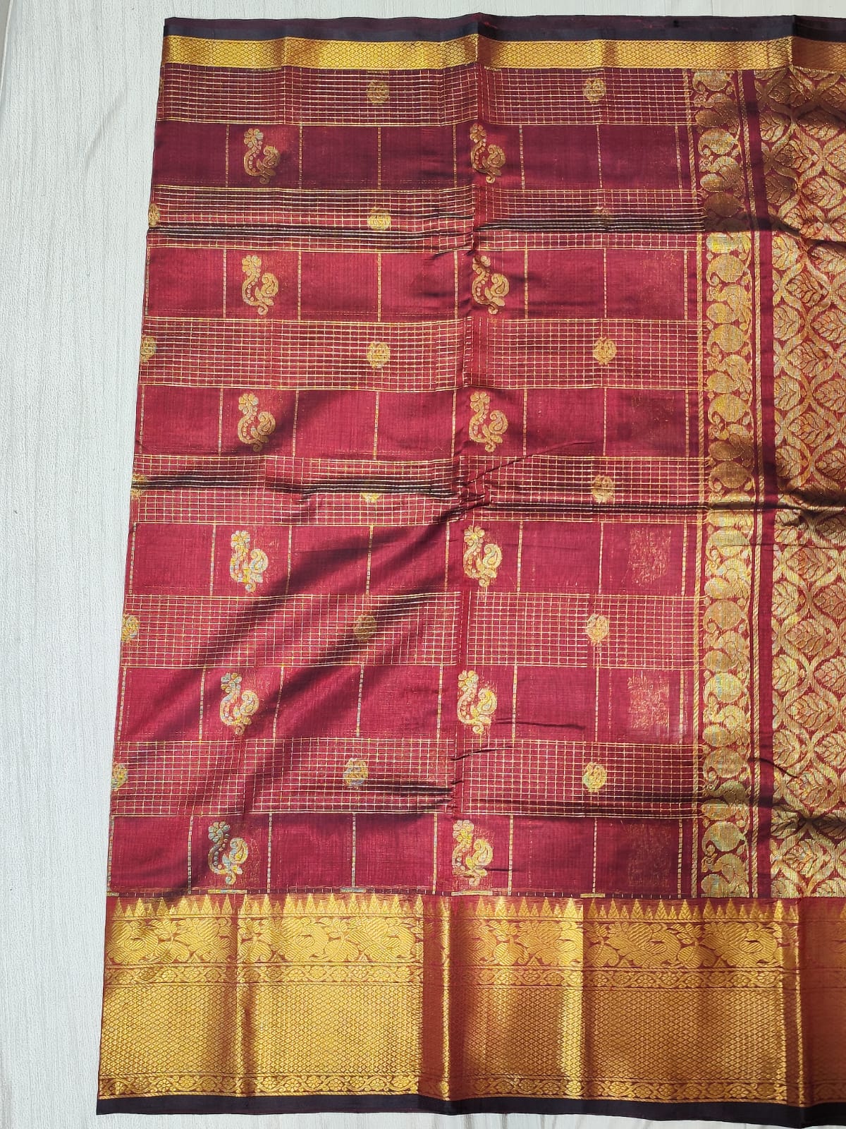 Mangalagiri silk saree