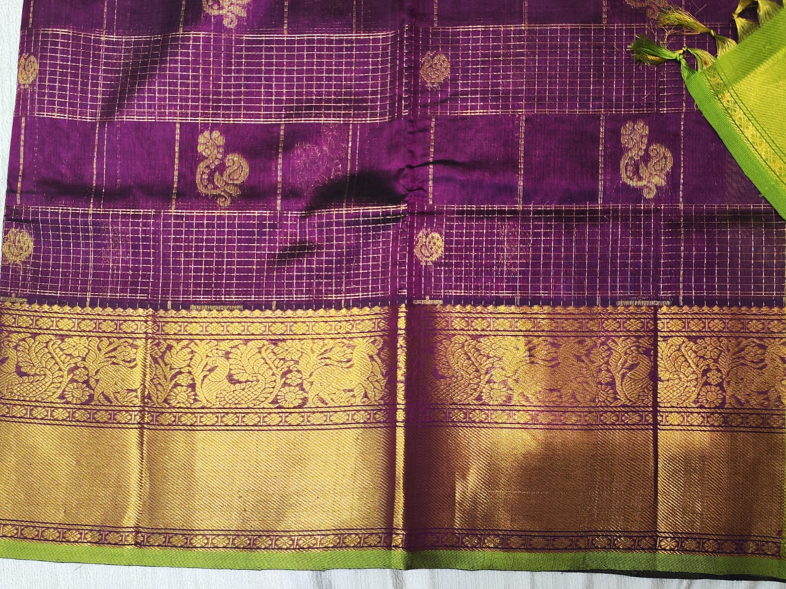 Mangalagiri silk saree