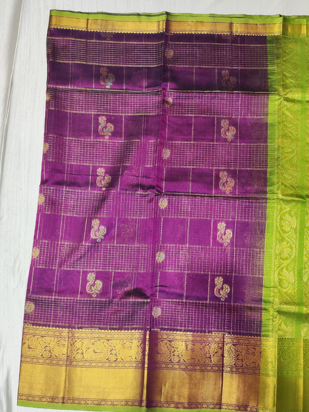 Mangalagiri silk saree