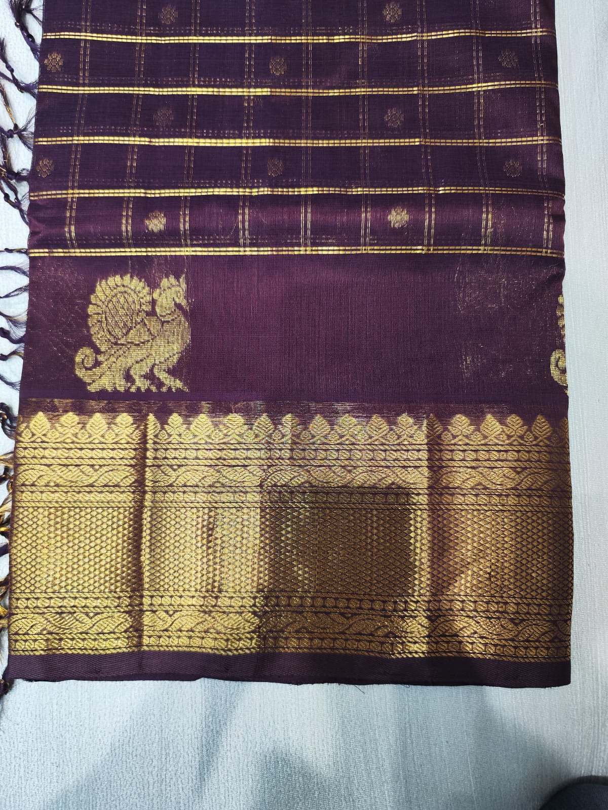 Mangalagiri silk saree