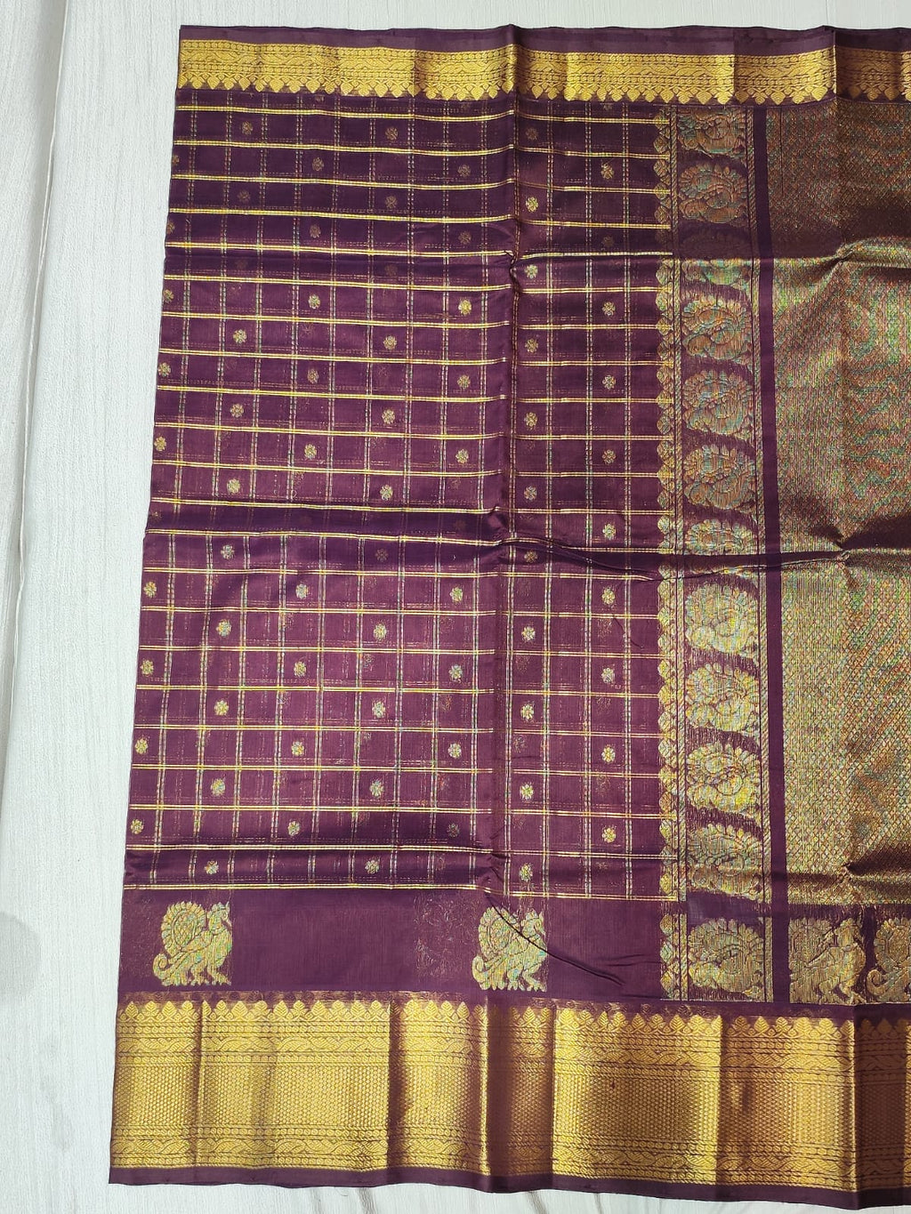 Mangalagiri silk saree