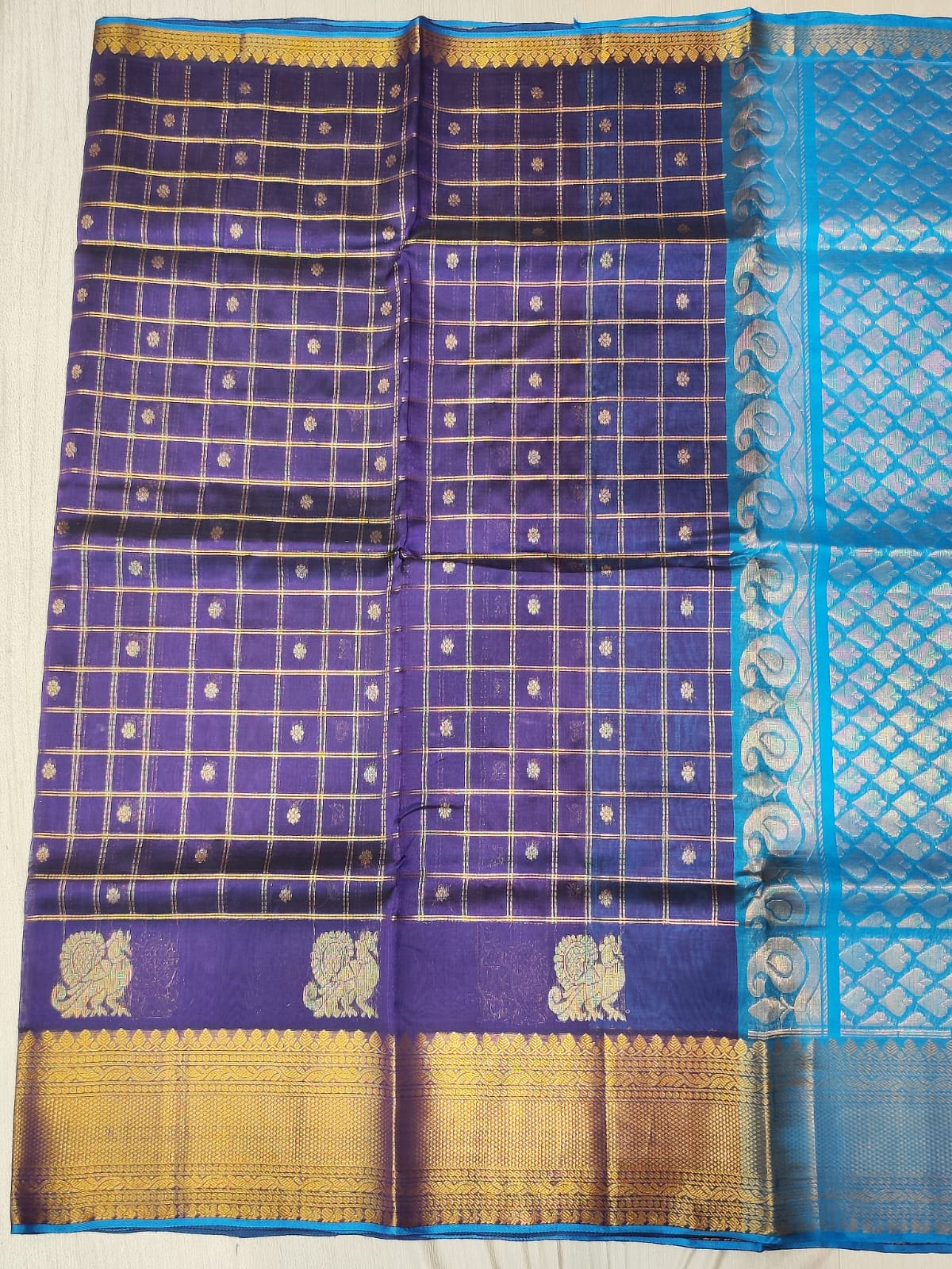 Mangalagiri silk saree