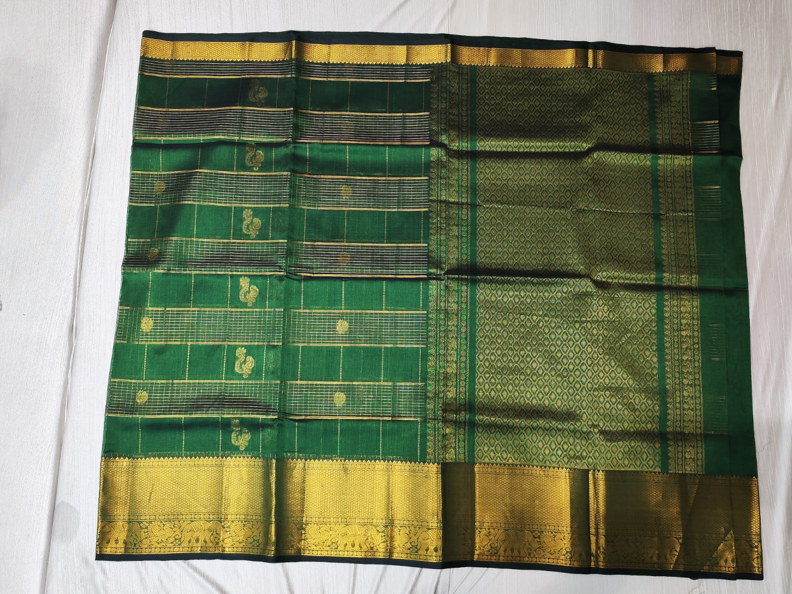 Mangalagiri silk saree