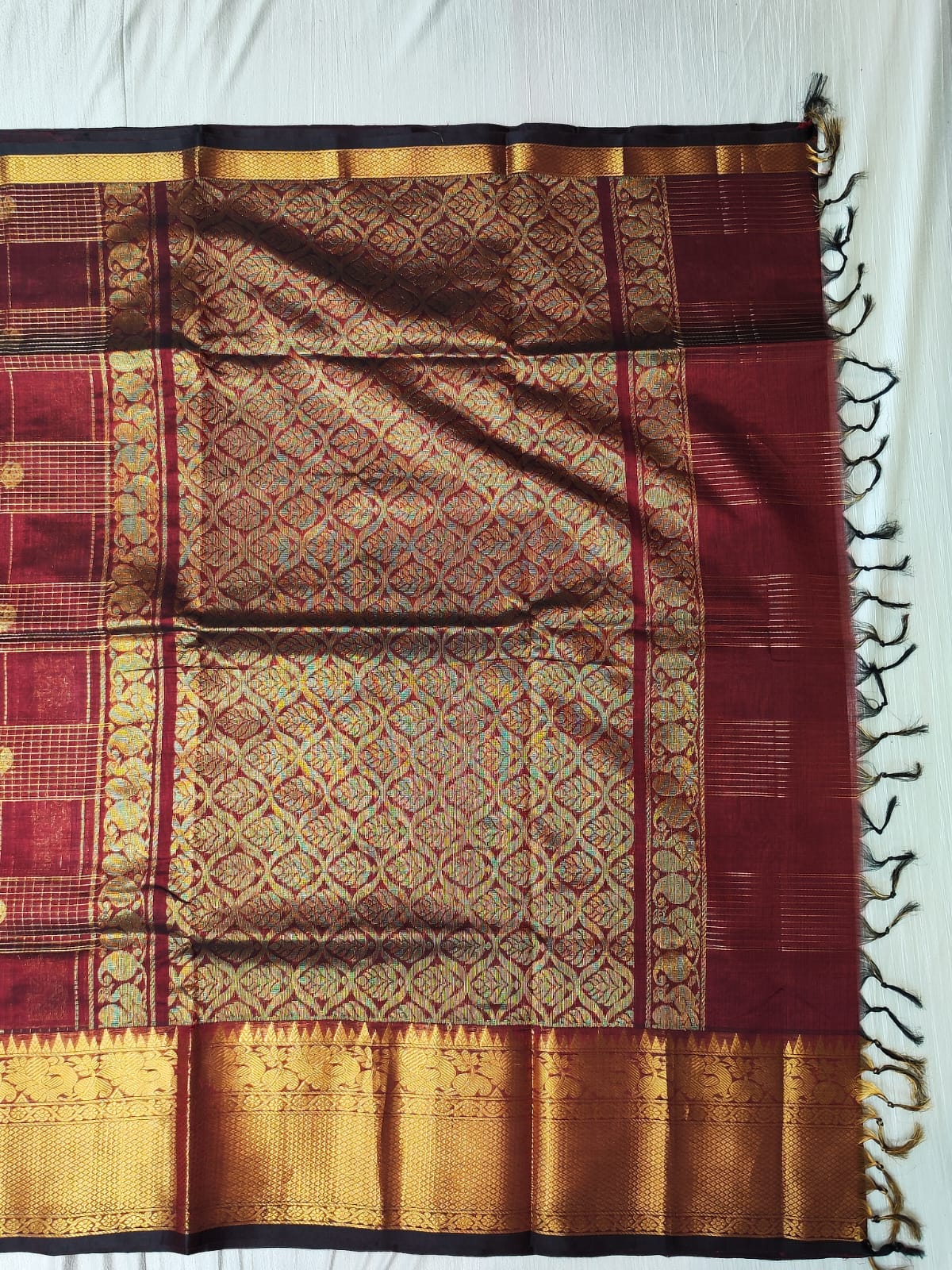 Mangalagiri silk saree