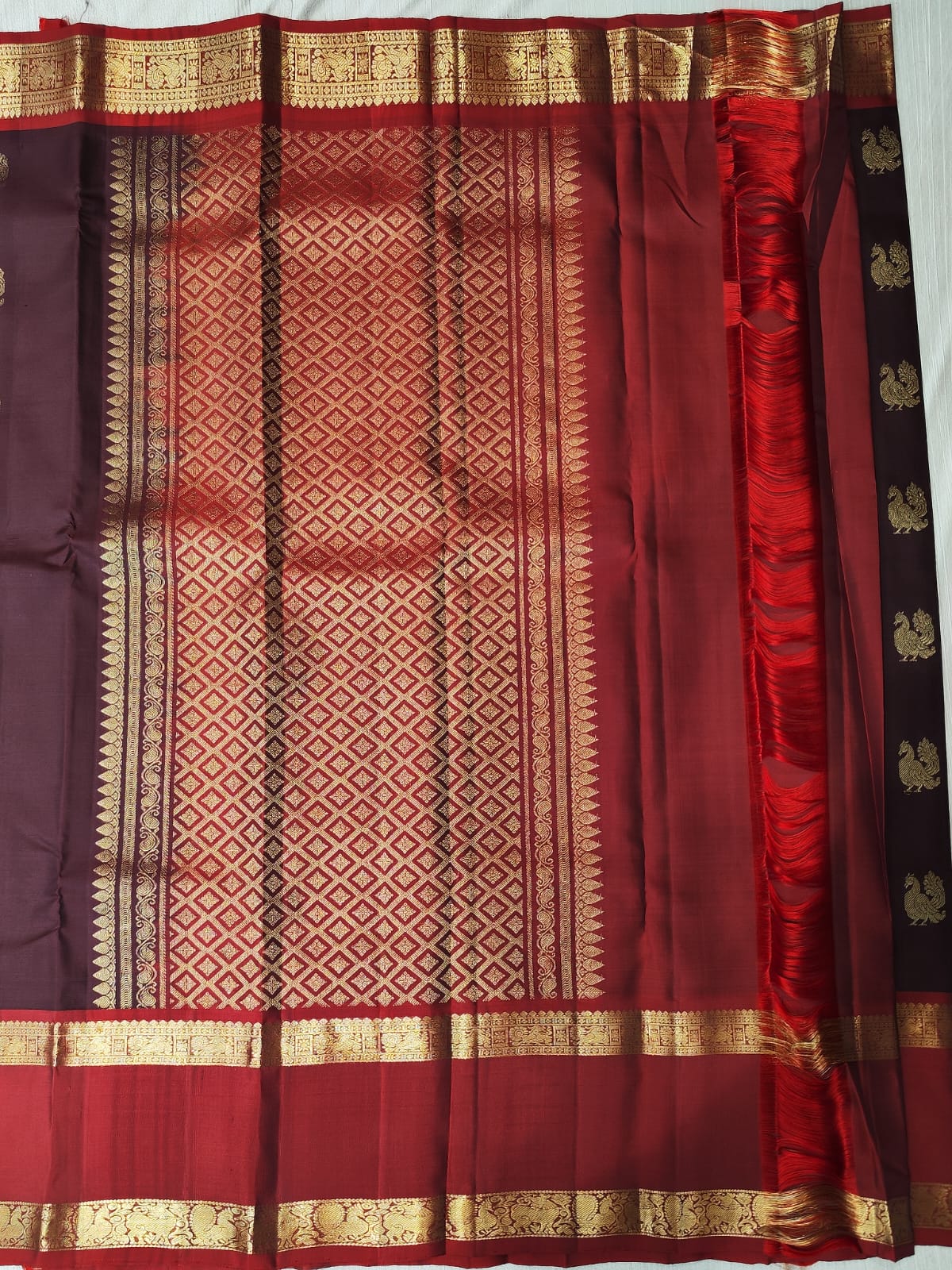 Kanchipuram light weight saree