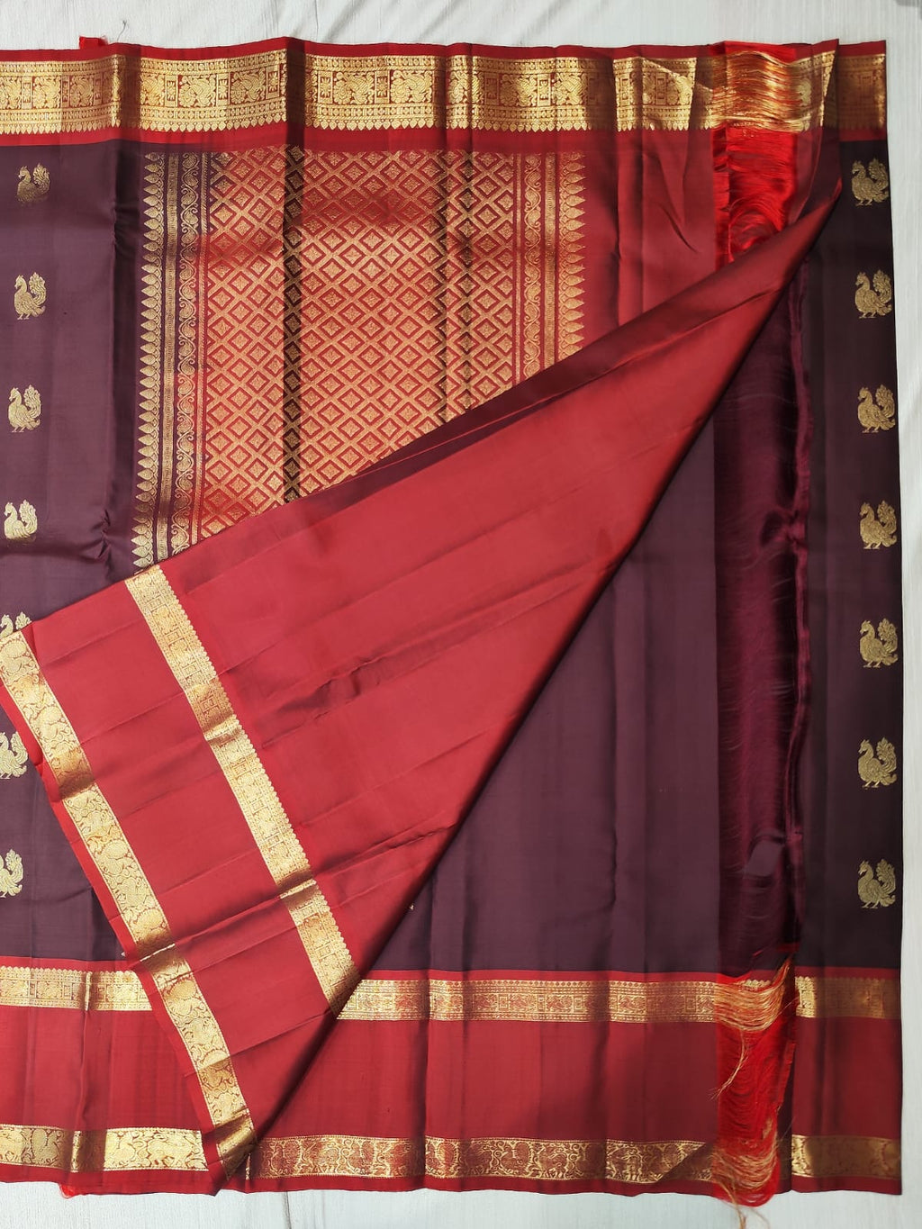 Kanchipuram light weight saree