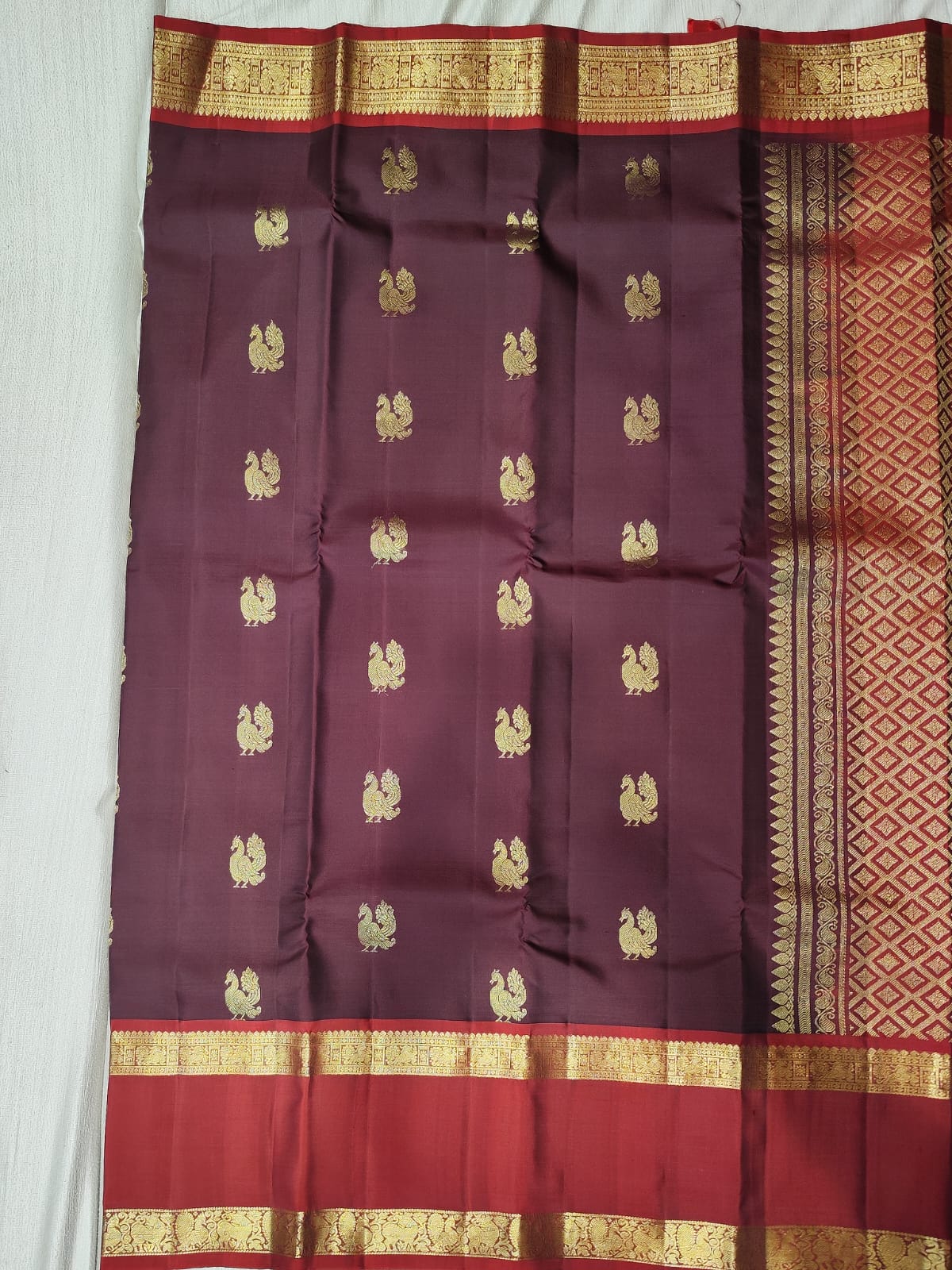 Kanchipuram light weight saree