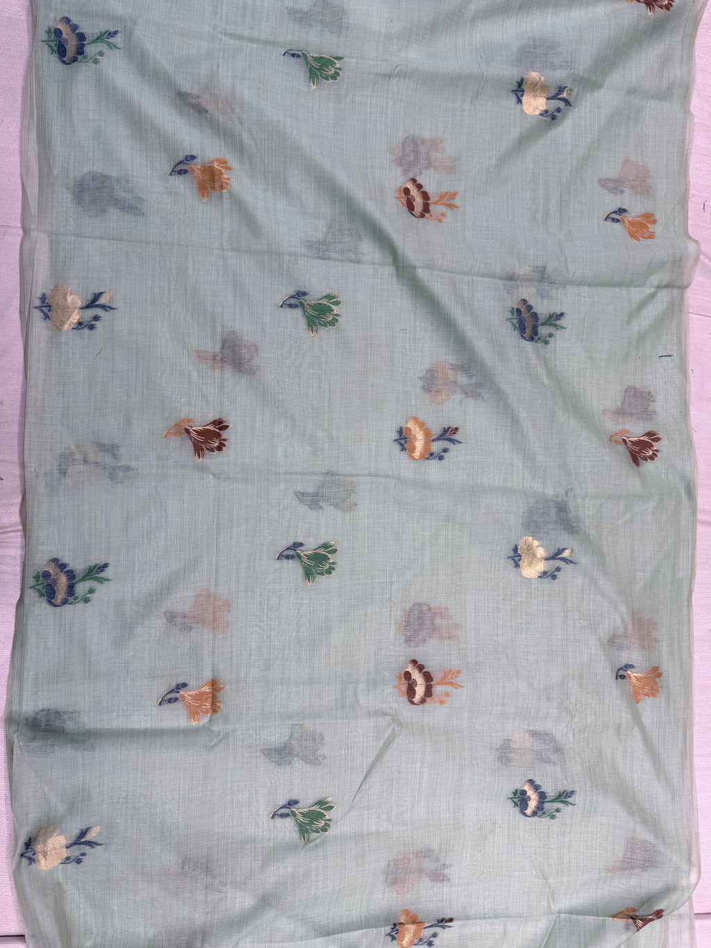 Jamdhani Saree-borderless