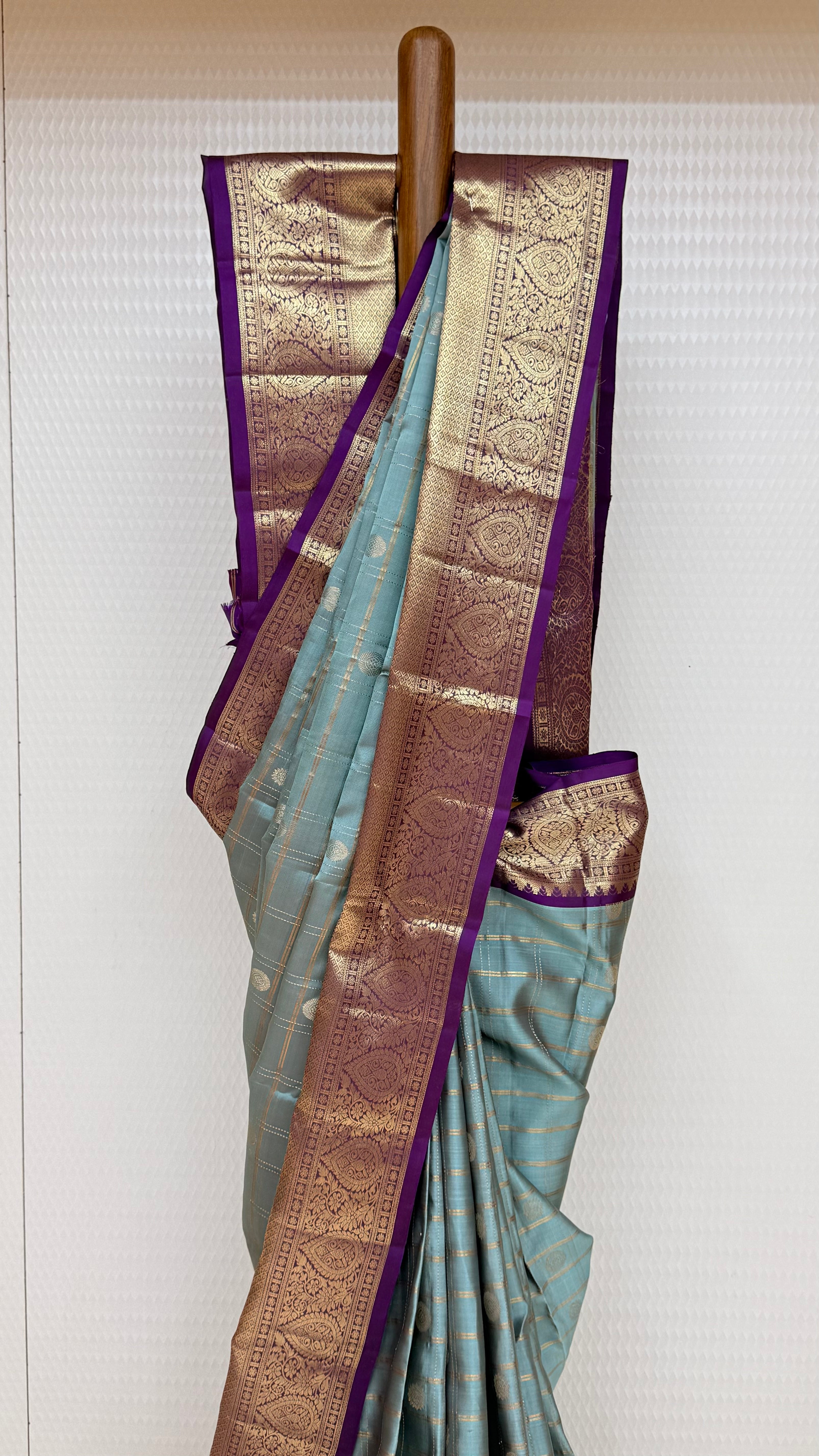 Light Weight Kanchi Pattu-Checks