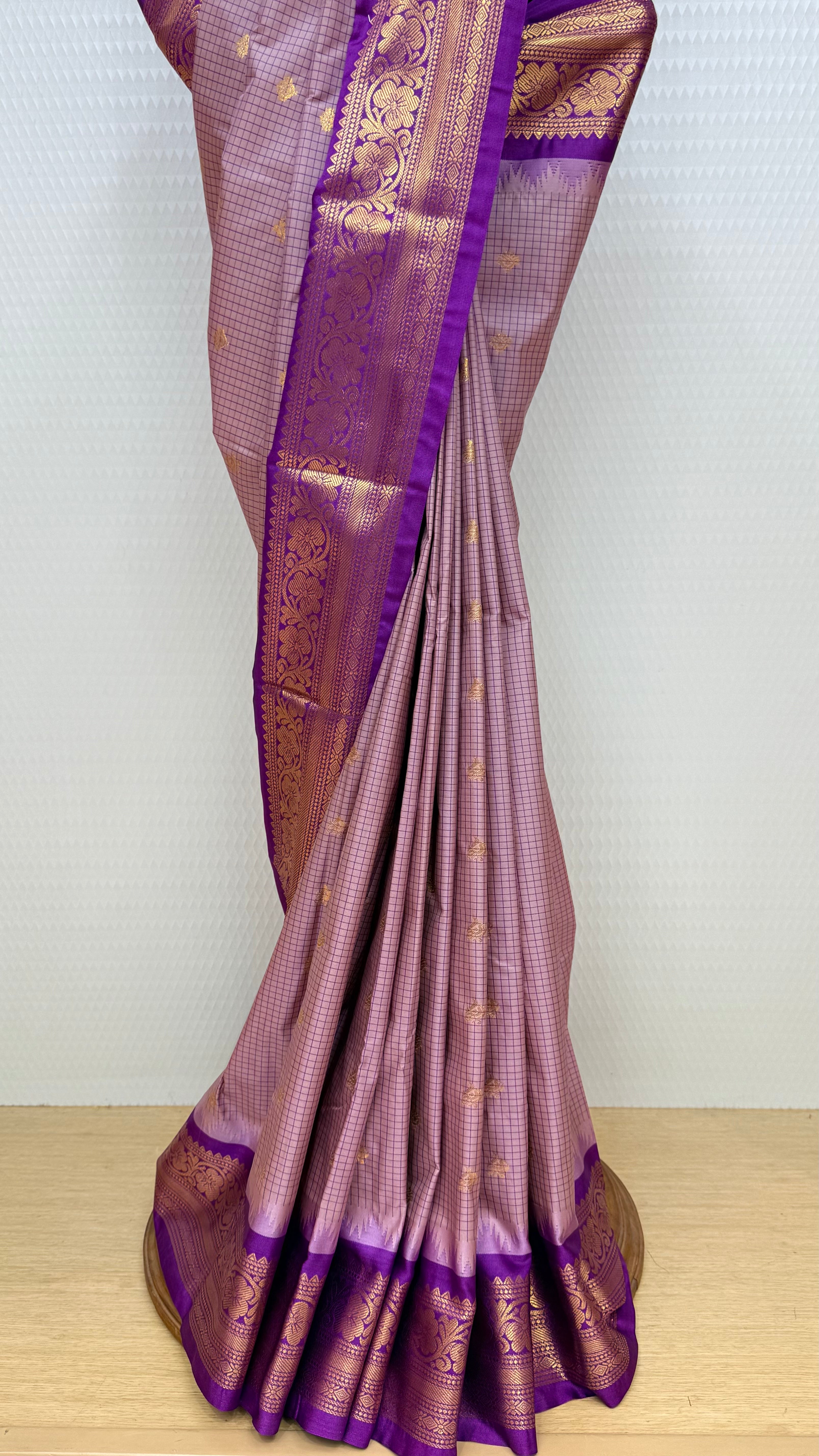 Premium Semi Gadwal Sarees
